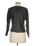 dalia Metallic Silver Long Sleeve Top One size - photo 2