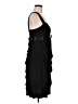 Betsy & Adam Solid Black Cocktail Dress Size 8 - photo 4
