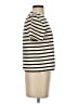 Cos 100% Viscose Stripes Ivory Short Sleeve Top Size S - photo 4