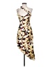 Let Me Be 100% Polyester Camo Tan Cocktail Dress Size XS - photo 1