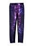 Assorted Brands Stars Purple Active Pants Size 10 - photo 1