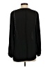 J.Crew 100% Polyester Black Long Sleeve Blouse Size 2 - photo 2