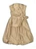 BCBGMAXAZRIA 100% Silk Tan Cocktail Dress Size 0 - photo 1