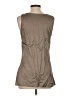 Luisa Cerano Brown Sleeveless Blouse Size S - photo 2