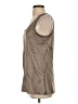 Luisa Cerano Brown Sleeveless Blouse Size S - photo 5