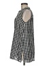 Eileen Fisher Checkered-gingham Gray Sleeveless Blouse Size M (petite) - photo 5