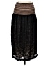 Catherine Malandrino 100% Silk Black Silk Skirt Size 4 - photo 2