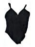 MYNAH Solid Black One Piece Swimsuit Size 20 - photo 2