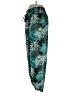 Soul 100% Polyester Tropical Green Casual Pants Size L - photo 5