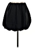 Zara Solid Black Casual Skirt Size XS - photo 2