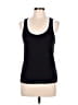 Nine West Black Tank Top Size L - photo 1