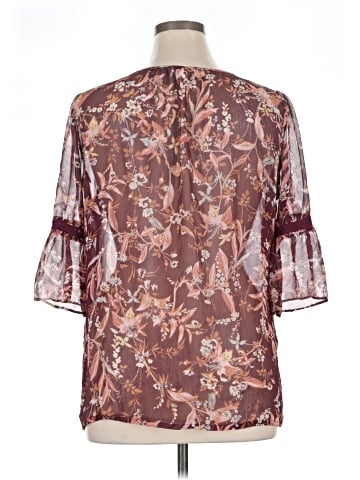 Lauren Conrad 3/4 Sleeve Blouse (view 2)