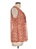 IZOD 100% Polyester Orange Sleeveless Blouse Size L - photo 4