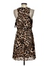 Amanda Uprichard 100% Polyester Animal Print Brown Cocktail Dress Size S - photo 2