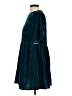 Nordstrom 100% Polyester Teal Casual Dress Size XS - photo 5