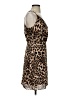Amanda Uprichard 100% Polyester Animal Print Brown Cocktail Dress Size S - photo 4