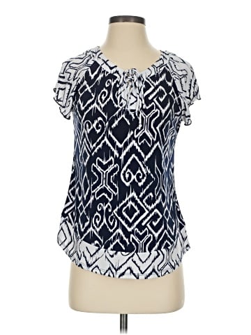 Susan Lawrence Short Sleeve Blouse (view 1)