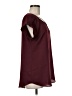 Express 100% Polyester Burgundy Short Sleeve Top Size M - photo 4