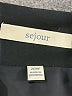 Sejour Solid Black Formal Skirt Size 20 - photo 4
