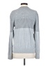 Express 100% Cotton Color Block Gray Pullover Sweater Size S - photo 2