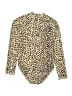 Crewcuts Animal Print Gold Rash Guard Size 12 - photo 2