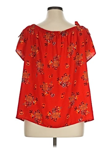 AUW Short Sleeve Blouse (view 2)