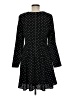 Xhilaration Polka Dots Black Casual Dress Size M - photo 2