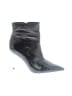 BCBGMAXAZRIA 100% Leather Black Ankle Boots Size 8 1/2 - photo 1