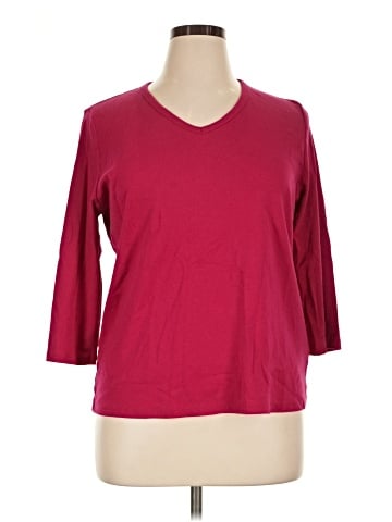 Style&Co 3/4 Sleeve T-Shirt (view 1)