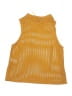Gap Fit 100% Polyester Yellow Orange Sleeveless T-Shirt Size S - photo 2