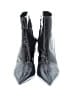 BCBGMAXAZRIA 100% Leather Black Ankle Boots Size 8 1/2 - photo 2