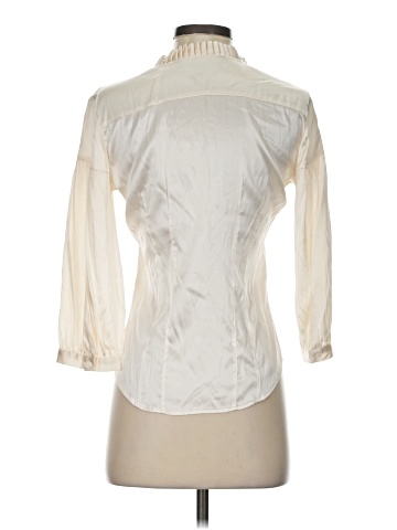 Express Design Studio 3/4 Sleeve Silk Top (view 2)