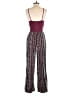 No Boundaries Paisley Burgundy Jumpsuit Size 7 - 9 - photo 2