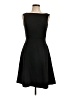 H&M 100% Polyester Solid Black Cocktail Dress Size 10 - photo 1