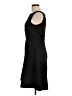 H&M 100% Polyester Solid Black Cocktail Dress Size 10 - photo 5