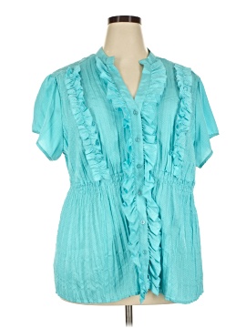 Lane Bryant Outlet Short Sleeve Blouse