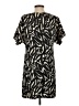 Love 21 100% Polyester Print Black Casual Dress Size S - photo 2