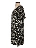 Love 21 100% Polyester Print Black Casual Dress Size S - photo 5