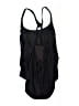 Speedo Solid Black One Piece Swimsuit Size Med - 24 - photo 2
