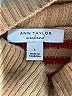 Ann Taylor Stripes Red Pullover Sweater Size L - photo 7