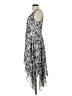 Mossimo 100% Polyester Paisley Gray Cocktail Dress Size S - photo 5
