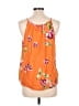 Parker Orange Sleeveless Blouse Size L - photo 2