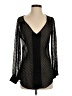 Shoshanna Black 3/4 Sleeve Blouse Size 4 - photo 1