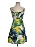 Billabong 100% Polyester Tropical Green Cocktail Dress Size S - photo 1