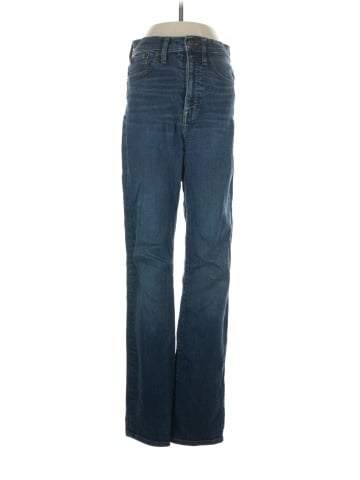 Madewell Skinny Flare Jeans in Lasalle Wash (view 1)
