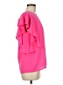 Shein 100% Polyester Pink Short Sleeve Top Size 6 - photo 4
