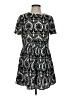 Love 21 100% Polyester Print Black Casual Dress Size S - photo 1