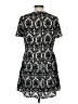 Love 21 100% Polyester Print Black Casual Dress Size S - photo 2