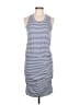 Sundry Stripes Blue Casual Dress Size Lg (3) - photo 1