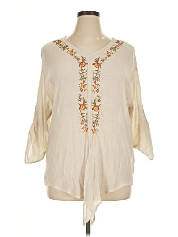 Zac & Rachel 3/4 Sleeve Blouse (view 1)